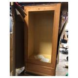 Wooden Oven kitchen Cabinet  Customer Returns See Pictures