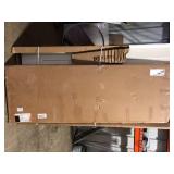 Hampton Bay 6 ft. Straight Laminate Countertop All-Inclusive Kit in Textured Sombra with Eased Edge and Loose Backsplash    Customer Returns See  Pictures