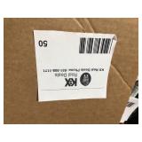 PURPLE LEAF 9 ft. Square High-Quality Aluminum Cantilever Outdoor Patio Umbrella with Stand, Gray Customer Returns See Pictures