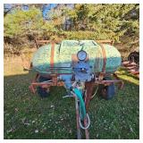 Pull Behind Spray Tank, Approx 250 Gallons w/Spray Booms