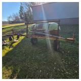 Pull Behind Spray Tank, Approx 250 Gallons w/Spray Booms