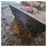 Snowbucket for Skid Loader w/Quicktach, 7ft