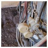 Torch Set with Tanks, Misc Parts, New Hose,