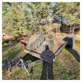 14Ft Skid Loader Style Trailer(Dual Tires in Picture not Included)