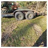 14Ft Skid Loader Style Trailer(Dual Tires in Picture not Included)