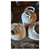3-30lb Propane Tanks(2 Empty-1 Full)