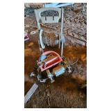 Bench Grinder, Roll of Rope and Misc