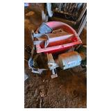 Bench Grinder, Roll of Rope and Misc