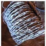 Roll of Barbed Wire, Like New