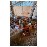 Huge Lot Misc Tools, Tie Downs, Power Tools,  Battery Charger