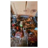 Huge Lot Misc Tools, Tie Downs, Power Tools,  Battery Charger