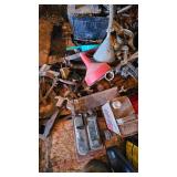 Huge Lot Misc Tools, Tie Downs, Power Tools,  Battery Charger