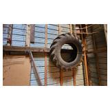 4 Tractor Tires (2)14-28 FireStone and (2) 16.9x34 BFG and Coop Brands