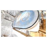 Fuel Barrel, Large Vise, Large Chain and Misc