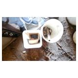 Fuel Barrel, Large Vise, Large Chain and Misc