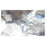 Fuel Barrel, Large Vise, Large Chain and Misc