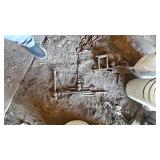 Fuel Barrel, Large Vise, Large Chain and Misc