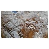 Fuel Barrel, Large Vise, Large Chain and Misc