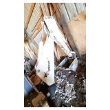 Bobcat 709 Backhoe Attachment, Functioning, in Good Condition, Stored Inside