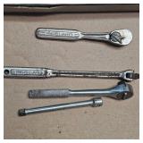 Lot of 3 Rachets and extensions