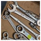 Lot of Various Brands of Wrenches as pictured