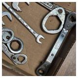 Lot of Various Brands of Wrenches as pictured