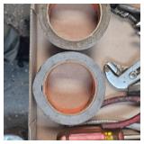 Lot of Pliers,Needle Nose, Screwdrivers, Tape,Air Cutting Disc