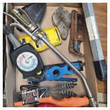 Lotof Wire Brushes, Chalk Line Markers and Poweder, Brushes, Misc