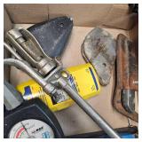 Lotof Wire Brushes, Chalk Line Markers and Poweder, Brushes, Misc