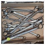 Assorted Wrench Lot with Various Brands such as Craftsman, Wizard and More