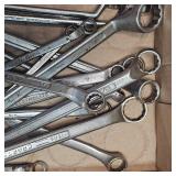 Assorted Wrench Lot with Various Brands such as Craftsman, Wizard and More
