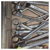 Assorted Wrench Lot with Various Brands such as Craftsman, Wizard and More