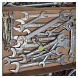 Lot of of Standard wrenches, with various brands
