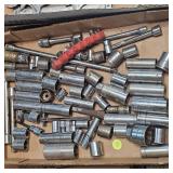 Assorted 3/8th Sockets, Etc as pictured