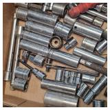 Assorted 3/8th Sockets, Etc as pictured