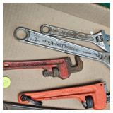 Lot of 5 Diamond, Truecreaft Adjustable Jaw Crescent Wrenches