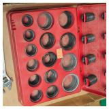 1/2" Drive William USA Ratchet and Ext and Craftsman Crescent Adj Jaw Wrenches and O Ring Kit