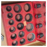 1/2" Drive William USA Ratchet and Ext and Craftsman Crescent Adj Jaw Wrenches and O Ring Kit