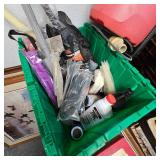 Misc Lot of Can Oil, Diesel, Shop Vac, Gear Oil