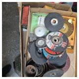 Lot of Staplers, Cuttoff Wheels, Putty Knives, Staples and Misc