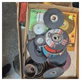 Lot of Staplers, Cuttoff Wheels, Putty Knives, Staples and Misc