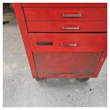 Rolling Tool Cart, 3 Drawers and Bottom