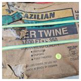 2 Like New Rolls of Baling Twin, 9,000 feet #350, Still in Wrapper