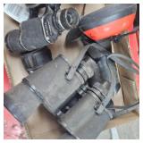3 Sets Binoculars, Ear Muffs, As New Peak Backup Camera
