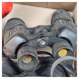 3 Sets Binoculars, Ear Muffs, As New Peak Backup Camera