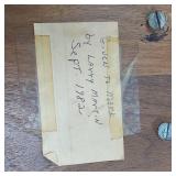 Nice 9 Point Buck Rack Mount, shot in 1982