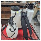 2 Sprayers, One is Backpack Style