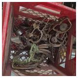 Lot of Traps and 3/4" Drive Socket Set, Extentions, Torch Gauges, Horse Shoes