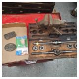 Tap and Die Set, Belt Buckle, 4"Vise
