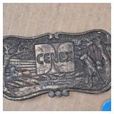 Tap and Die Set, Belt Buckle, 4"Vise